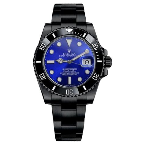 rolex submariner zifferblatt blau|Rolex Submariner chronometer.